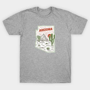 Arizona map T-Shirt